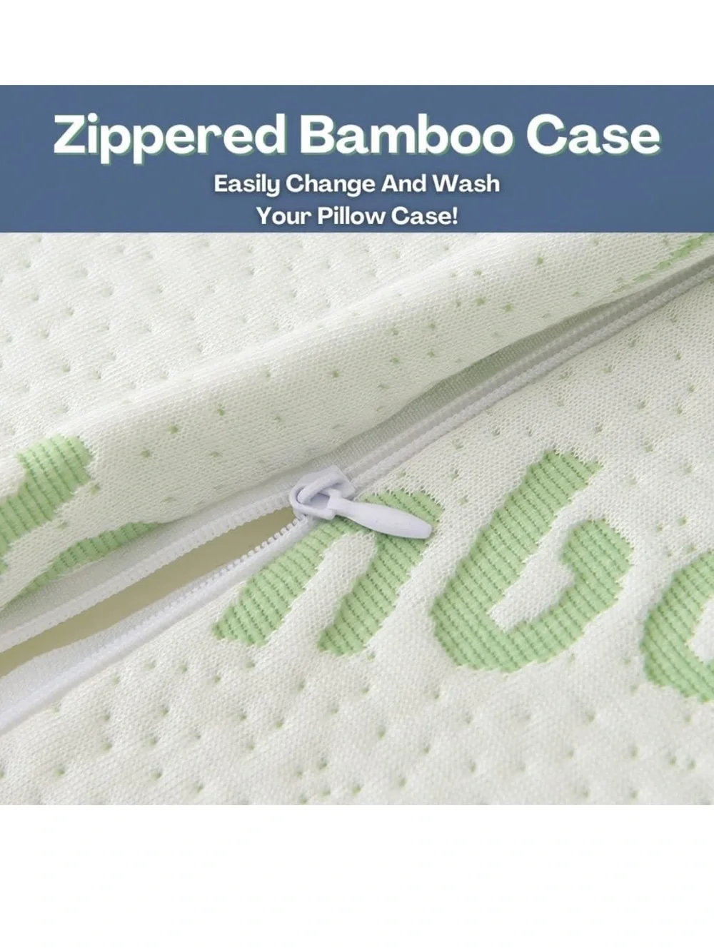 Memory Foam Bamboo Pillow King 20